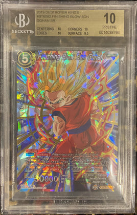 DBZ - 2019 Destroyer Kings - Finishing Blow Son Gohan SR - BECKETT (BGS) 10