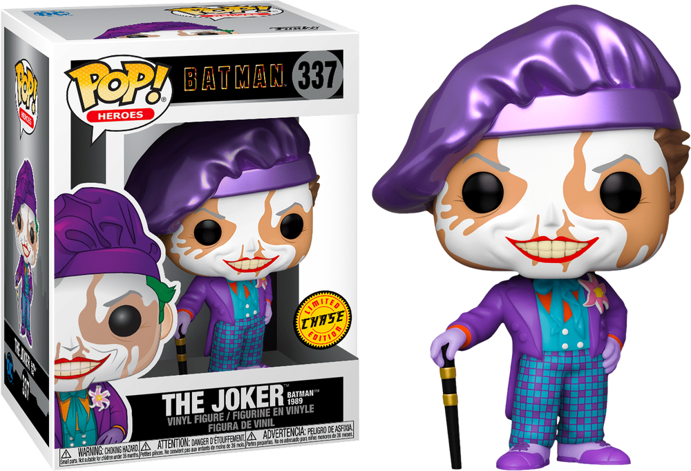 Batman 1989 - Joker with Hat (with chase) Pop! Vinyl - Rogue Online Pty Ltd