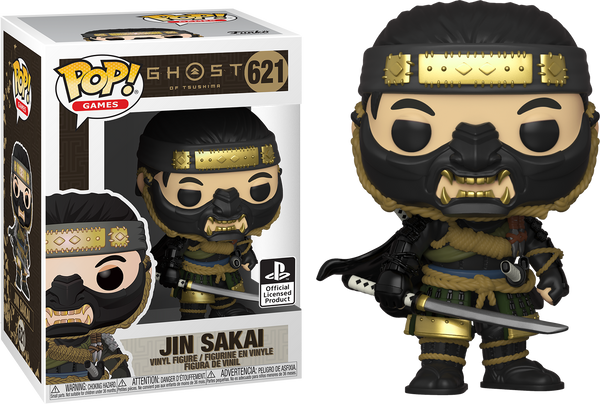 Ghost of Tsushima - Jin Sakai Pop! Vinyl Figure - Rogue Online Pty Ltd