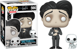 Corpse Bride - Victor Van Dort with Scraps Pop! Vinyl Figure - Rogue Online Pty Ltd