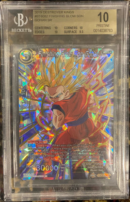 DBZ - 2019 Destroyer Kings - Finishing Blow Son Gohan SR - BECKETT (BGS) 10