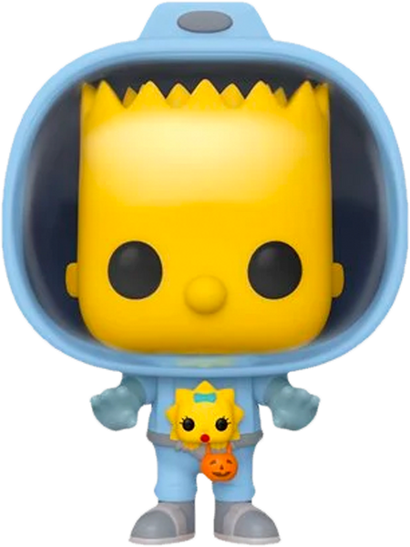 The Simpsons - Bart Simpson with Chestburster Maggie Pop! Vinyl Figure - Rogue Online Pty Ltd