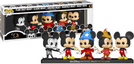 Walt Disney Archives - Mickey Mouse 50th Anniversary Pop! Vinyl Figure 5-Pack (RS) - Rogue Online Pty Ltd