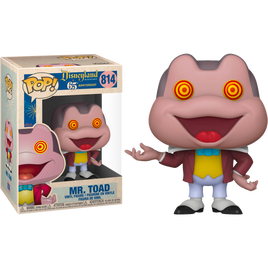 The Adventures of Ichabod and Mr. Toad - Mr. Toad with Spinning Eyes Disneyland 65th Anniversary Pop! Vinyl Figure - Rogue Online Pty Ltd