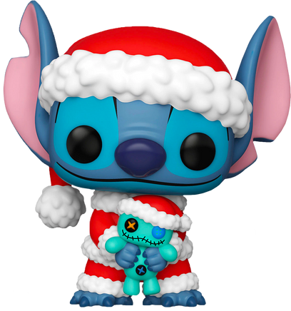 Lilo & Stitch - Santa Stitch with Scrump Pop! Vinyl Figure (RS) - Rogue Online Pty Ltd