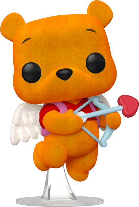 Winnie the Pooh - Winnie the Pooh Valentines Flocked Pop! Vinyl Figure