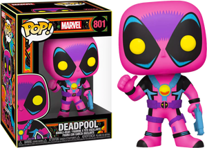 Marvel Deadpool - Deadpool Blacklight Exclusive Pop! Vinyl [RS]
