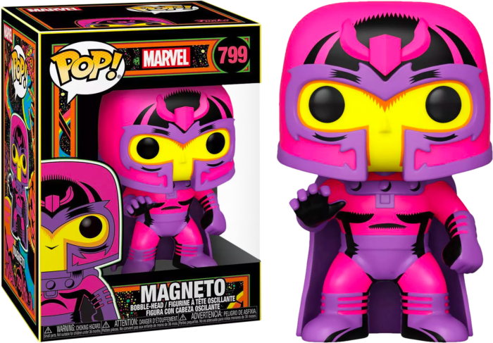 Marvel X-Men - Magneto Blacklight Exclusive Pop! Vinyl [RS]