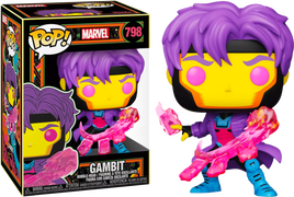 Marvel X-Men - Gambit Blacklight Exclusive Pop! Vinyl [RS]