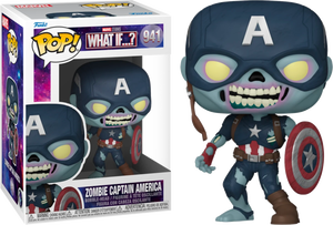 Marvel - What If…? - Zombie Captain America Pop! Vinyl Figure