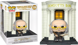 Harry Potter - Gringotts’ Head Goblin with Gringott’s Wizarding Bank Diagon Alley Diorama Deluxe Pop! Vinyl Figure