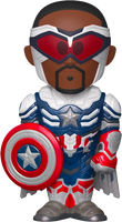 The Falcon and the Winter Soldier - Captain America Vinyl SODA Figure in Collector Can