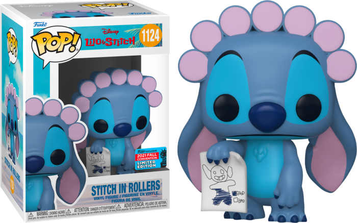 Disney - Stitch In Rollers 2021 Fall Convention Exclusive Pop! Vinyl Figure