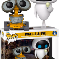 Wall-E - Wall-E & Eve with Lightbulb Pop! Vinyl Figure 2-Pack