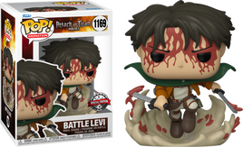 Attack on Titan - Levi Battle Blood-Splattered Exclusive Pop! Vinyl