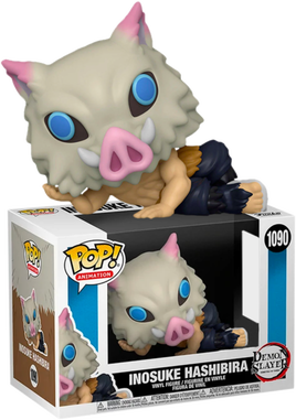 DEMON SLAYER - Inosuke Lounging In Mask Exklusive Pop! Vinylfigur