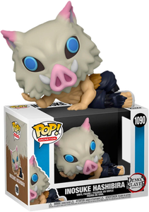 DEMON SLAYER - Inosuke Lounging In Mask Exclusive Pop! Vinyl Figure
