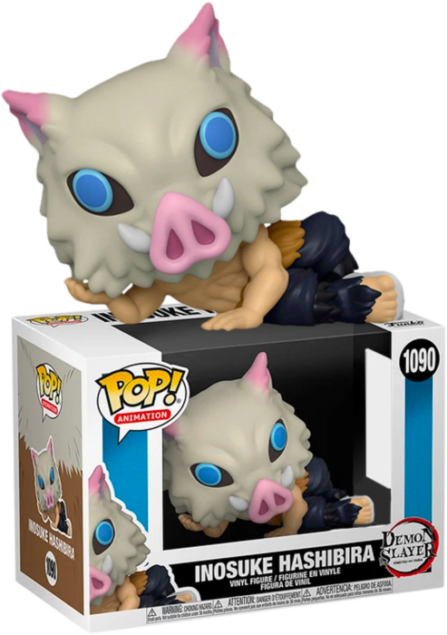 DEMON SLAYER - Inosuke Lounging In Mask Exclusive Pop! Vinyl Figure