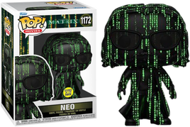 The Matrix Resurrections – Neo in Matrix Glow in the Dark Exclusive Pop! Vinyl Figure