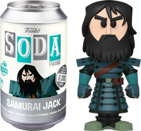 Samurai Jack - Armored Jack Vinyl SODA Figure in Collector Can