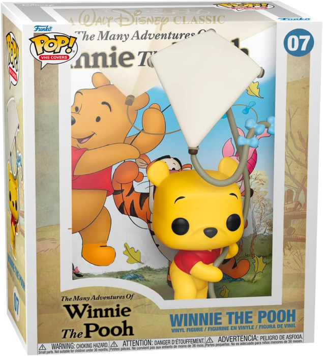 The Many Adventures of Winnie the Pooh - Pooh with Kite Pop! VHS Covers Vinyl Figure