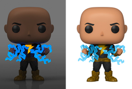 Black Adam (2022) - Black Adam with Lightning Pop! Vinyl - CHASE BUNDLE