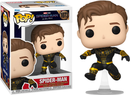 Spider-Man No Way Home Unmasked Spider-Man Black Suit Exclusive Pop! Vinyl