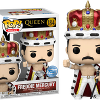 Queen - Freddie Mercury King Diamond Glitter Pop! Vinyl Figure