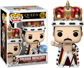 Queen - Figurine Pop! en vinyle à paillettes Freddie Mercury King Diamond
