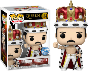 Queen - Freddie Mercury King Diamond Glitter Pop! Vinyl Figure