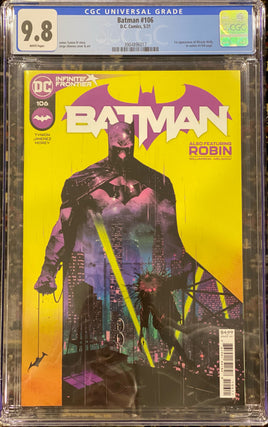 CGC GRADÉ Batman Infinite Frontier DC Comics - 9.8 Noté #3904896017