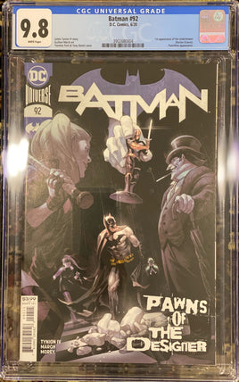 CGC GRADED Batman Pions du Designer DC Comics - 9.8 Noté #3902680004