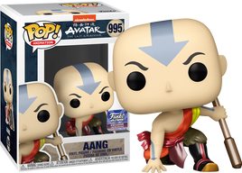 Avatar The Last Airbender - Metallic Aang Crouching Pop! Vinyl - Funko HQ Exclusive