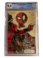 CGC GRADED Spider-Man / Deadpool #3 Marvel Comics (2016) CGC 9.4 - 3812490003