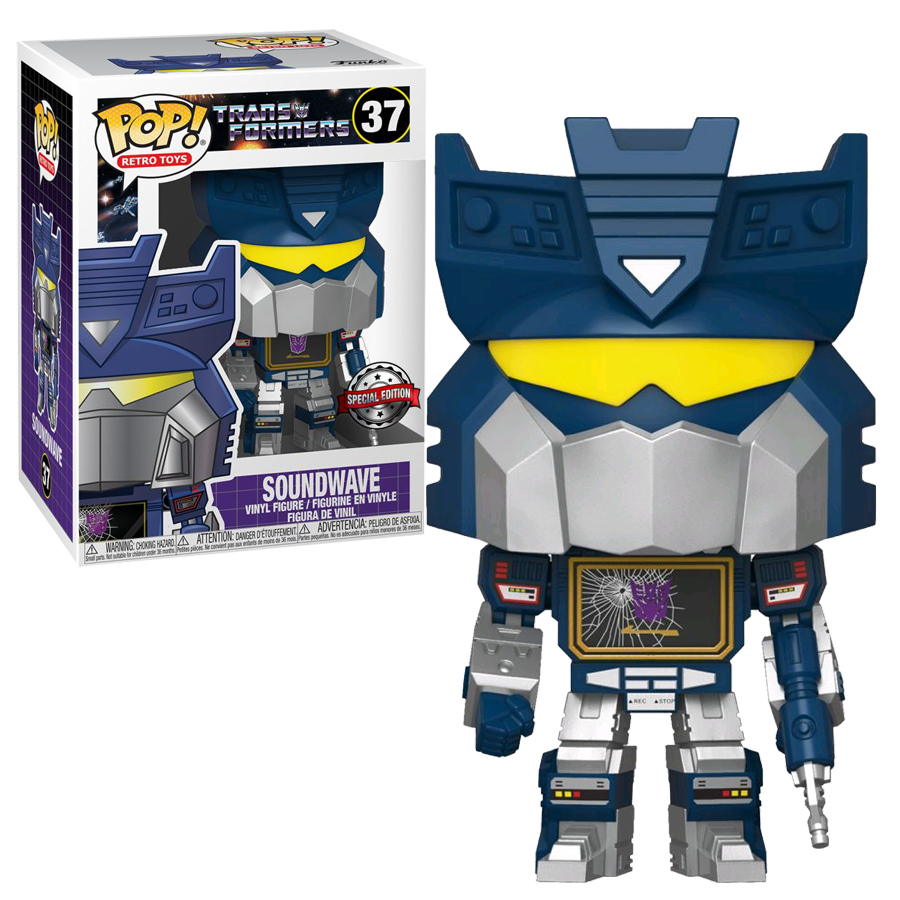 Transformers - Seige Soundwave Exclusive Pop! Vinyl [RS]
