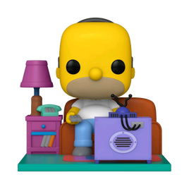 The Simpsons - Homer watching TV Pop! Deluxe