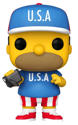 The Simpsons - Homer USA Pop! Vinyl