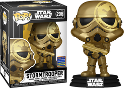 Star Wars - Stormtrooper Gold WC21 Exclusive Pop! Vinyl [RS]