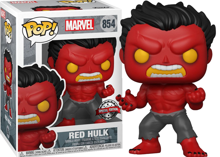 Hulk - Red Hulk Exclusive Pop! Vinyl