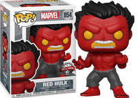 Hulk - Red Hulk Exclusive Pop! Vinyl [RS] - CHASE BUNDLE
