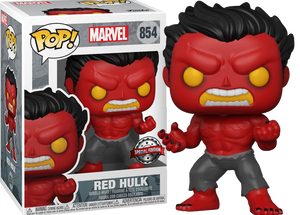 Hulk - Red Hulk Exclusive Pop! Vinyl [RS] - CHASE BUNDLE