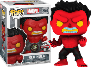 Hulk - Red Hulk Exclusive Pop! Vinyl [RS] - CHASE BUNDLE