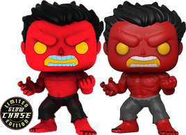 Hulk - Red Hulk Exclusive Pop! Vinyl [RS] - CHASE BUNDLE