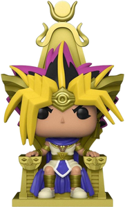 Yu-Gi-Oh! - Pharaoh Atem on Throne Metallic Exclusive Deluxe Pop! Vinyl Figure