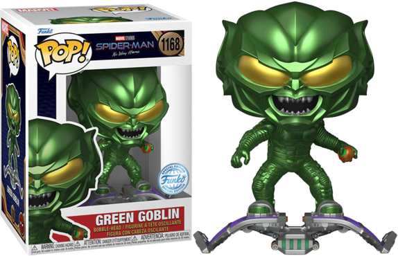 Spider-Man No Way Home - Green Goblin with Bomb Exclusive Pop! Vinyl