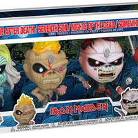 POP! ROCKS - IRON MAIDEN EDDIE 4-PACK GLOW EXCLUSIVE POP! VINYL - 4-PACK