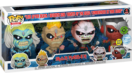 POP! ROCKS - IRON MAIDEN EDDIE 4-PACK GLOW EXCLUSIVE POP! VINYL - 4-PACK