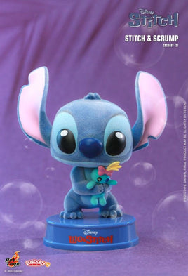 HOT TOYS - Lilo &amp; Stitch - Stitch avec Scrump Cosbaby