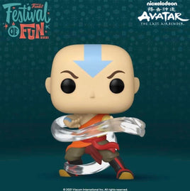 2021 Festival of Fun Convention - The Last Airbender - Air Bending Aang Pop! Vinyl