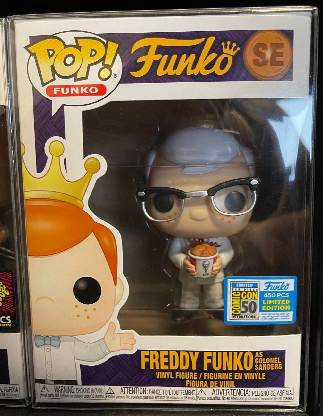 Colonel sanders pop shop vinyl